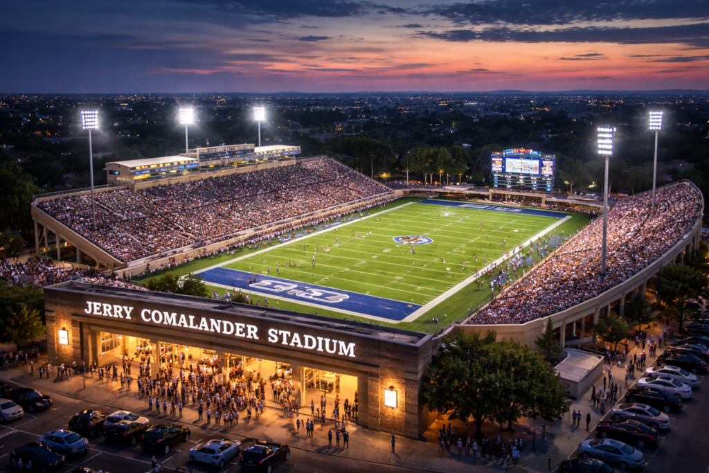 jerry comalander stadium