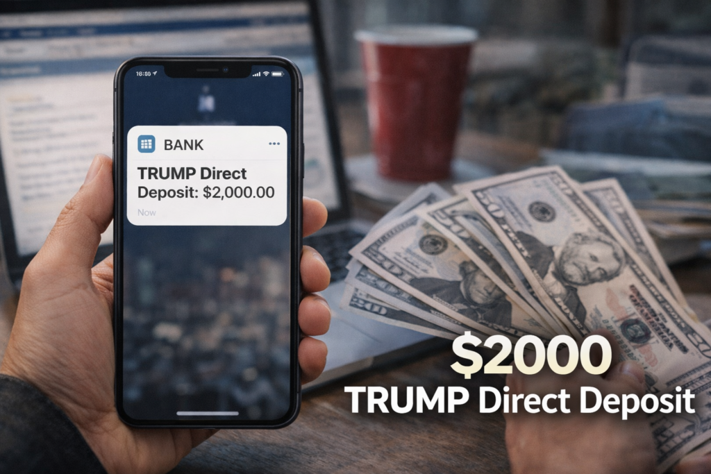 2000 trump direct deposit
