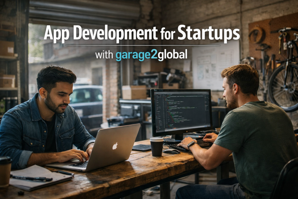 The Strategic Importance of App Development for Startups with Garage2Global app development for startups with garage2global