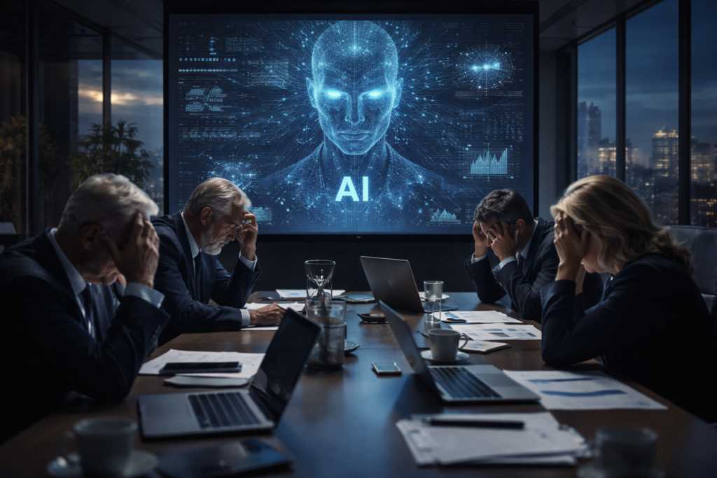 c-suite paralysis ai