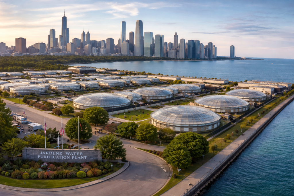 jardine water purification plant chicago