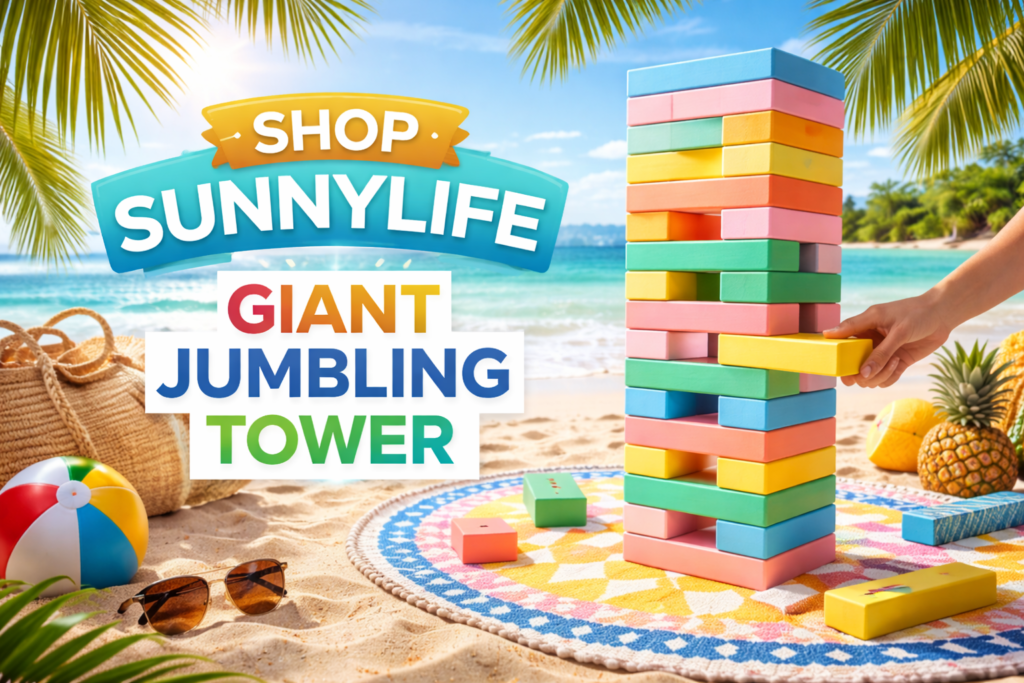 shop sunnylife giant jumbling tower