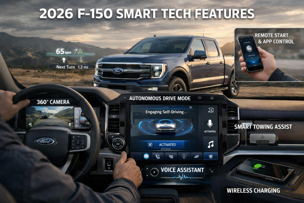 2026 f-150 smart tech features​