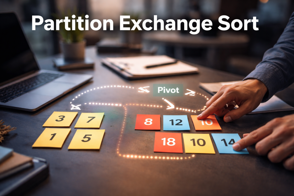 Partition Exchange Sort: A Practical Approach to Efficient Data Sorting partition exchange sort