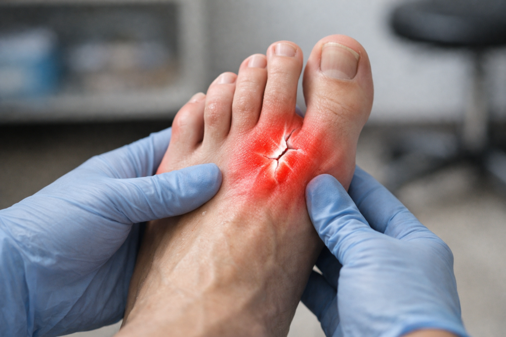 stress fracture in foot​