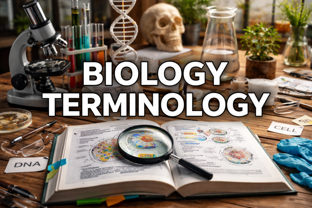 biology terminology
