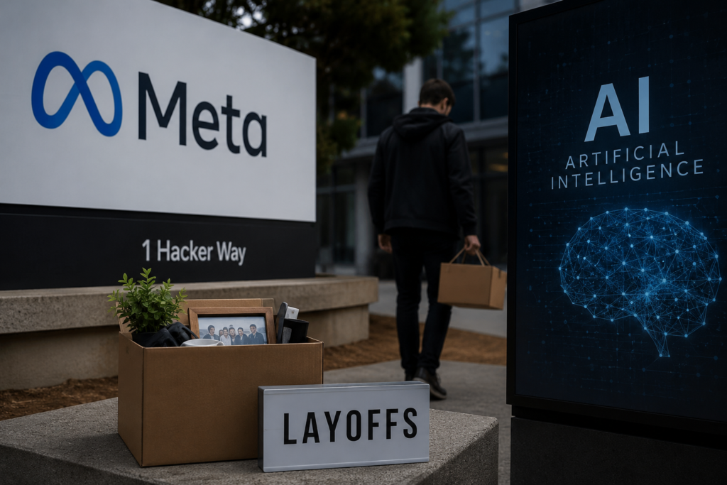 meta layoffs ai​