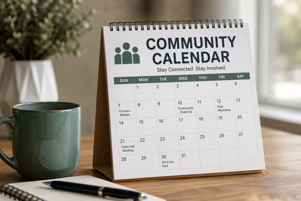 community calendar